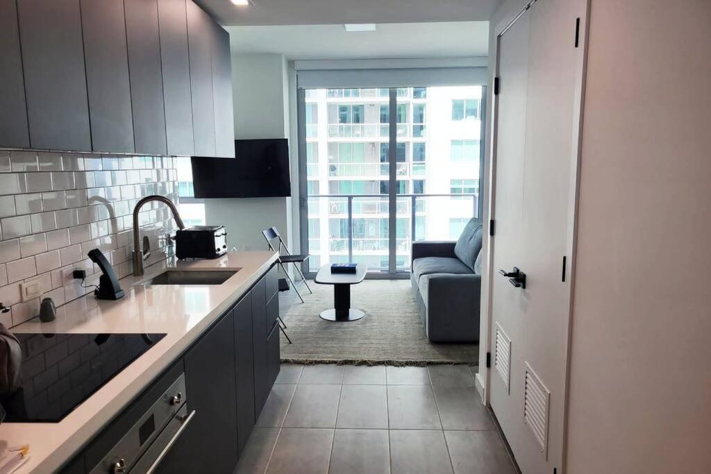 Stylish Modern Downtown Studio Free Parking Leilighet Miami Eksteriør bilde