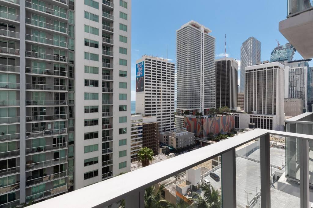 Stylish Modern Downtown Studio Free Parking Leilighet Miami Eksteriør bilde